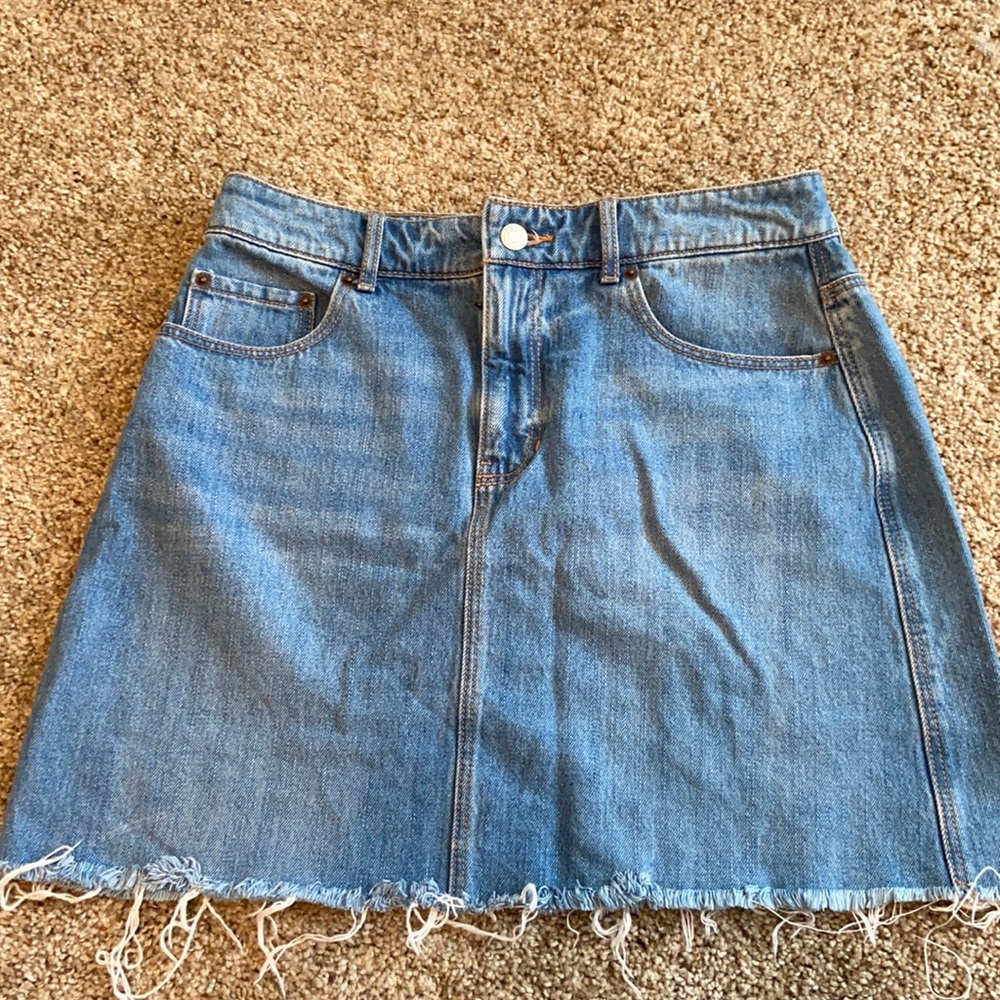 old navy denim skirt